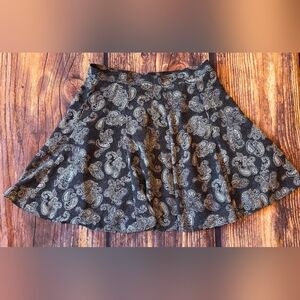 Vintage Y2K Necessary Objects Size 13 Bandana Print Skater Skirt 90's Made In US